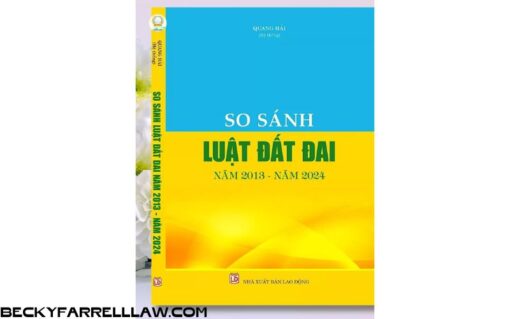 Sách So Sánh Luật Đất Đai Năm 2013 Năm 2024