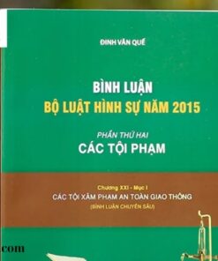 Sách Bình Luận Bộ Luật Hình Sự (1)